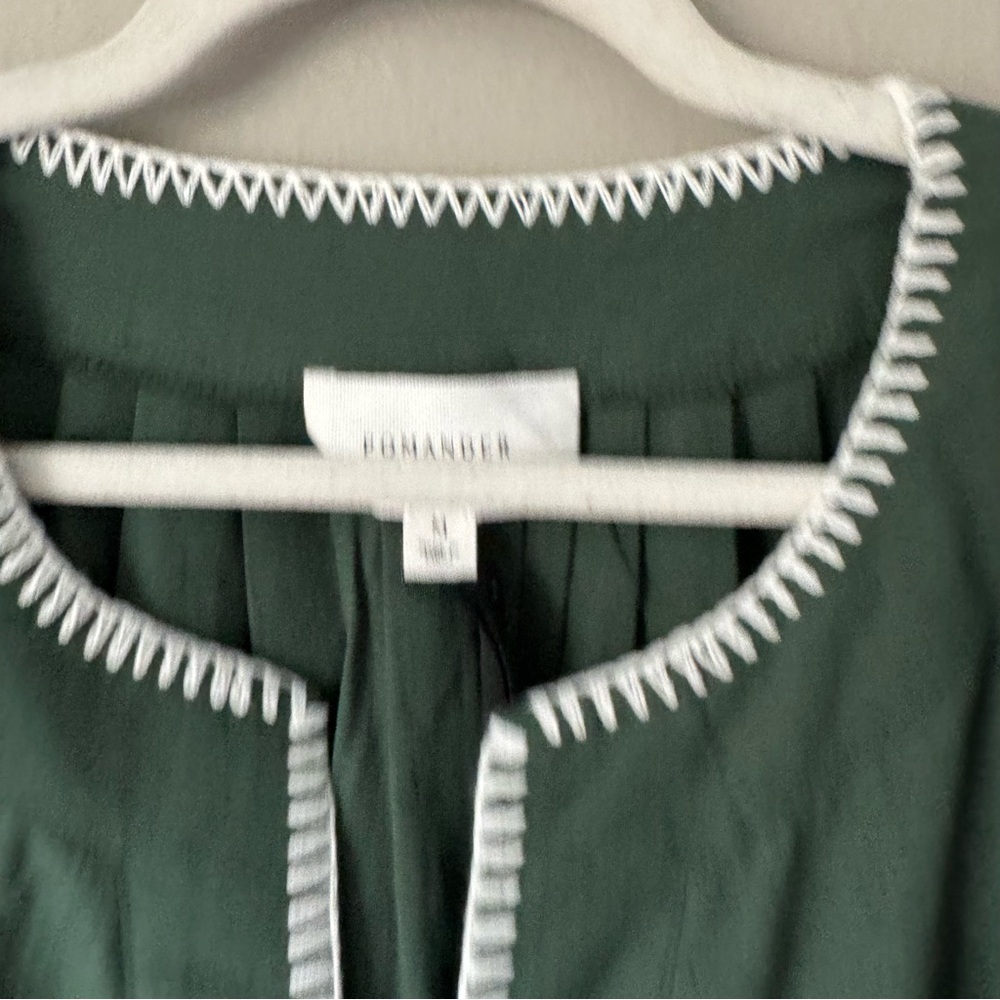 Tuckernuck Green Stitch Finley Flutter Sleeve Dress - Picture 5 of 8